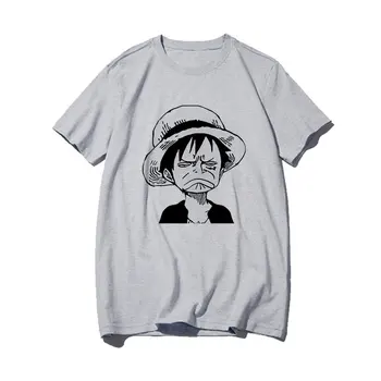 Kawaii Jeden Kus Grafické Tees Ženy Letné Topy Ulzzang Roztomilý Kreslený T-shirt Japonské Anime Sranda Vtip Luff T Shirt Iny Žena