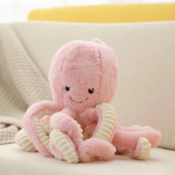 Kawaii Octopus Plyšové Hračky cartoon Zvierat mäkké Octopus bábika Vankúše Plnené Hračka pre Deti, hračky, Dekorácie darček k Narodeninám w0115