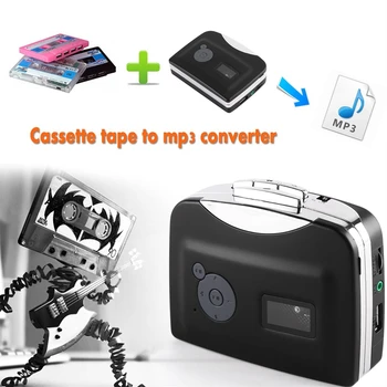 Kazetový Prehrávač Páska na USB Flash Disk o Formáte MP3 Zachytiť Converter Walkman