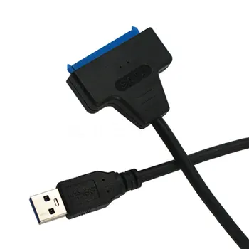 Kebidu vysokorýchlostné USB 3.0 Pre SATA 22 Pin 2.5 Palcový Pevný Disk Ovládača SSD Kábel Adaptéra Prevodník pre pc, notebook