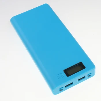 Kebidumei Hot predaj 5V Dual USB 18650 Power Bank Batérie Poľa Nabíjačku Mobilného Telefónu DIY púzdro Pre iphone6 Plus S6 xiao