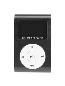 Kebidumei Mini USB Klip Digitálny MP3 Prehrávač s LCD displej Podpora 32GB Micro SD TF Karty, FM rádio