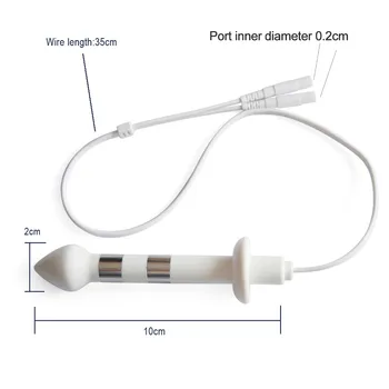 Kegel Exerciser Mužov Anal probe Nasadzovacie Elektródy Stimulácia Panvového dna Stimulátor Terapia TENS EMS Jednotky pre Mužov Man 2 mm