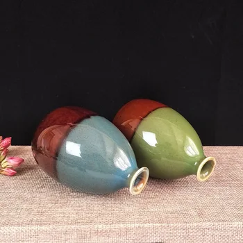 Keramická váza tvorivé porcelánu domáce dekorácie príslušenstvo tabuľka dekor Jednoduchý Mini váza čistý plavidlá Čínskom štýle Stredomoria