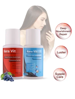 Keratín Hair Treatment 5 Formaldehydu Obsah 100 ML Keratínu a Hlboké Čisté 100 ML Čistiace Šampón na Narovnávanie vlasov Opravy