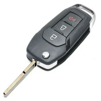 KEYECU Nahradenie Flip Diaľkové Kľúč S 3 Tlačidlami & 315MHz - FOB pre Ford F150 F250 F350 F-450 F-550 Explorer FCC ID: N5F-A08TAA