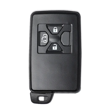 Keyecu pre Toyota Náhradnej Smart Karty Diaľkové Kľúča Vozidla púzdro Kryt 2/3/4/5 Tlačidlá s Uncut Kotúča (Iba Shell)