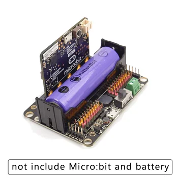 KittenBot Robot:bit V2.2 Expansion Board pre BBC Micro:bit V2/V1.5 Rozšírenie Rady podporu 18650 Batérie pre Mikro:Bit DIY Robot