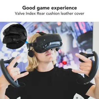KIWI dizajn Anti-Pot Popruh Hlavu Kryt Pre Ventil Index Virtuálnej Reality VR Headset Príslušenstvo S Pohodlné PU Koža