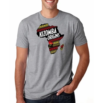 Kizomba Cloud T Shirt Mužov Lete Lacné Kizomba Hudby T-Shirts v Pohode DIY tričko Prírodnej Bavlny Homme Topy