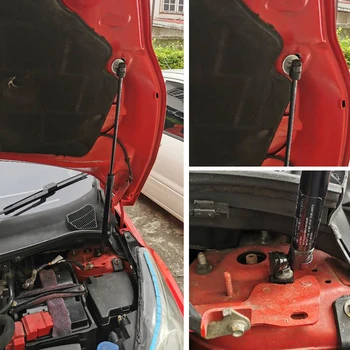 Klapku na Ford Fiesta MK6 MK7 2012-2019 Auto Prednej Kapoty Kapotu Upraviť Plynové Vzpery Výťah Podporu Šok Príslušenstvo Benzínu