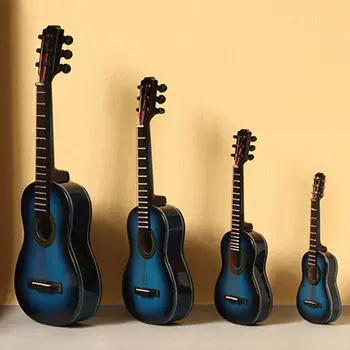 Klasická Gitara Model Drevené Flangerature Gitara Displej Hudobný Nástroj Dekoráciu, Dar Prípade Stojan