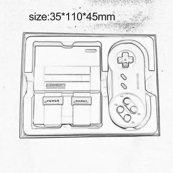 Klasické Mini Vydanie Konzoly Zábavný Systém Kompatibilný so Super Nintendo Hry Retro Ručný Mini Video Herné Konzoly