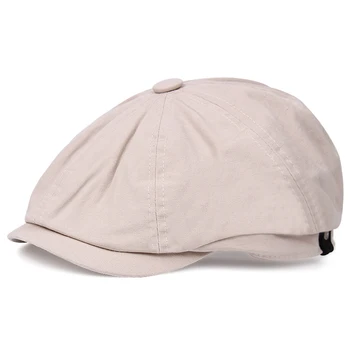 Klasické Newsboy čiapky bavlna ploché hat pánske ivy klobúk golf nastaviteľné jazdy spp Berets