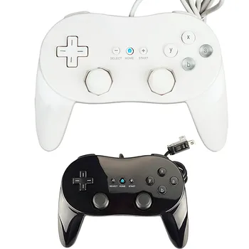 Klasický ABS Káblové Herný ovládač Hernej Remote Pro Gamepad Šok Joypad Ovládač Pre Nintend Wii Prvej a Druhej Generácie