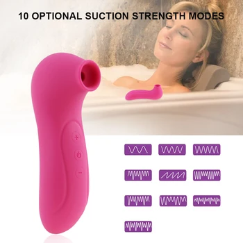 Klitorálny Sania Vibrátor v Vibrátory 10 Intenzity Režimy sexuálnu Hračku pre Ženy, Bradavky Bulík Erotické Dospelých Pohlavie ženy hračky klitorálny