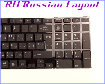 Klávesnica RU ruská Rozloženie pre Toshiba Satellite L955D L955 P850 P855 870 P870D P875 P875D L855D S955 L950D Notebook