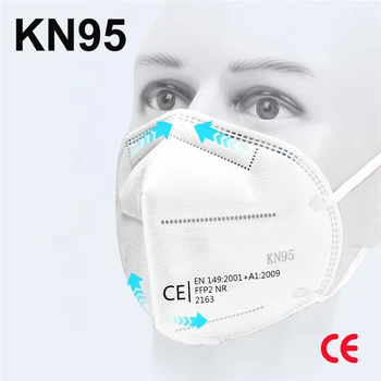 KN95 FFP2 Masku na Tvár Ochranné Úst Spp Maska na Ústa Čiapky Mondkapjes mascarillas ffp2 reutilizable maska pre dospelých skladovania opakované použitie