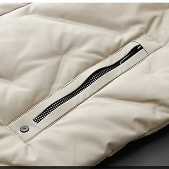 KOLMAKOV 2020 pánske Zimné Kabáty Najvyššej Kvality 85% Biele Kačacie Nadol Bundy Muži M-3XL Vysokej Kvality Bežné Zahustiť Bundy Kabáty Muž