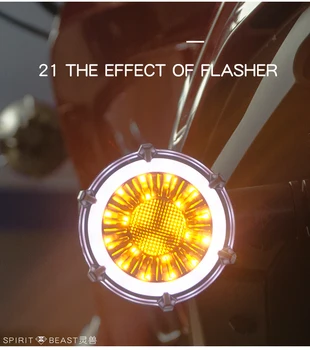 Kolo motorku, moto príslušenstvo flasher pre honda, suzuki yamaha Kawasaki indikátor flashers 10 MM motocykel zase signálneho svetla
