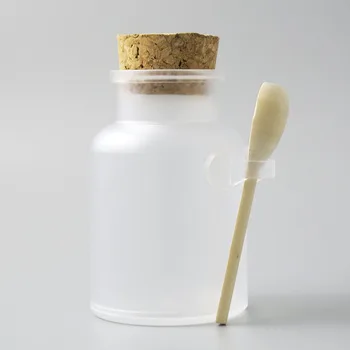 Kolo veľkých jasné, ABS plast kozmetické balenia prášku kúpeľové soli korku fľaša na jar s vareškou 100 ml 200 ml 300 ml 10pcs