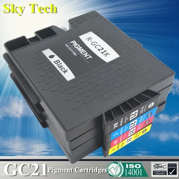 Kompatibilné kazety Pre Ricoh GC21 GC-21 , Pre Ricoh GX-7000 GX-5000 GX-3000 GX-3000S GX-3000SF GX-2500 , S Pigmentový Atrament