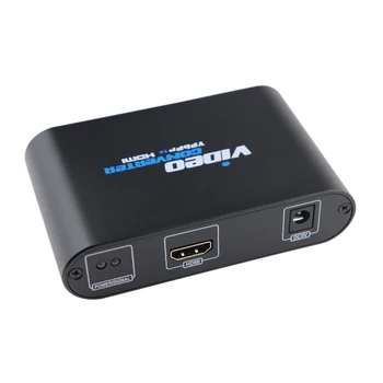 Komponent, HDMI Prevodník 5RCA RGB YPbPr HDMI Konvertor Podporuje 1080P Video Audio Adaptér pre DVD PSP Xbox 360, PS2