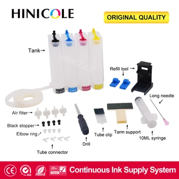 Kontinuálne Ink Systém Dodávok CISS Ink Kit pre HP 301 301XL Deskjet 1050 1510 2000 roku 2050, 2050S 2510 2540 3050a 3054 Tlačiareň
