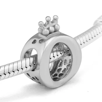Korálky PRE Šperky, Takže DIY Mincový Striebro-Šperky Koruny O Perličiek Kúzlo Striebro 925 Pôvodné Berloque Perles Čaro
