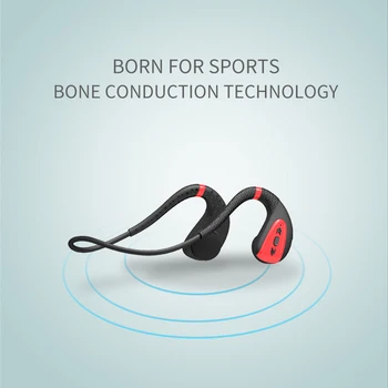 Kostné vedenie Bluetooth headset MP3 Bluetooth headset ipx8 plávanie headset športové nepremokavé bezdrôtový stereo headset s 8g