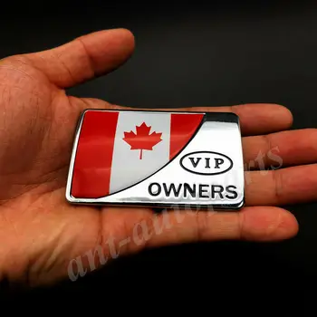 Kovové Kanada Kanadské Vlajky Auto Znak, Odznak Motocykel Obtlačky Nálepky Kapotáže