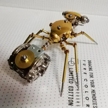 Kovové Puzzle Model Ozdoby Mechanické Ant Hmyzu Remesiel Pre Domova Stavbu Modelu Auta Diy Montáž Hračky