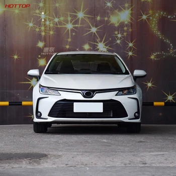 Kožené Uhlíkových Vlákien Textúra Čierny Kožený Kryt Na Oboch Stranách Zadného Sedadla Pre Toyota Corolla 2019 2020