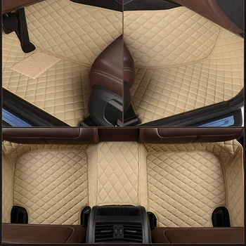 Kožené Vlastné auto rohože pre ACURA MDX RDX ZDX RL TL CDX ILX TLX TSX RSX koberec auto príslušenstvo