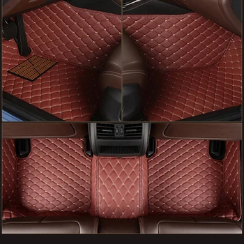 Kožené Vlastné auto rohože pre Lexus CT200h ES300h GS300 GS450h GX460 GX470 HS250h IS350 LS500H koberec auto príslušenstvo