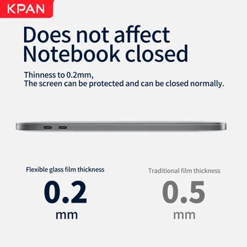 KPAN Huawei honor MagicBook 14 Palcový HD Flexibilné Sklo Film Notebook Screen Protector Kúzlo Kniha 14 Matebook D14 Ochranný Film