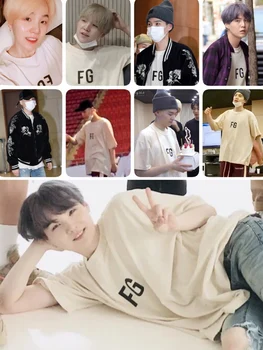 Kpop Koncertná Skladba Muži Ženy Krátke Sleeve T-shirt K-pop Jin Suga Letné Topy Tričko K Pop Harajuku Tees T Shirt kórejské Oblečenie