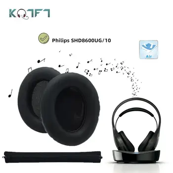 KQTFT Nahradenie mušle slúchadiel hlavový most pre Philips SHD8600UG/10 Univerzálny Headset Nárazníka Uší Earmuff Kryt Vankúš Poháre