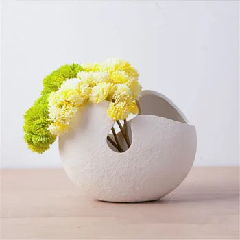 Kreatívne Bezva Vajcia Dizajn Kvetinové Vázy Keramické Kvetináče Stola Decorataive Ornament