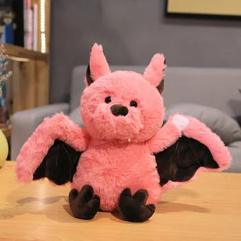 Kreatívne Cartoon Bat Plyšové Hračky Dark Elf Roztomilý Bat Baby Soft Osobnosti S Spánku Rozprávanie Plyšové Hračky Darček Pre Deti Roku 2020