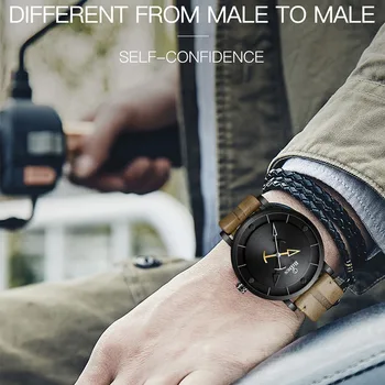 Kreatívne Sledovať Mužov Kotvy Dizajn Ukazovateľ Ruky Hodinky Mužov Sliver Black Prípade Vojenské Športové Náramkové hodinky Muž relogio masculino