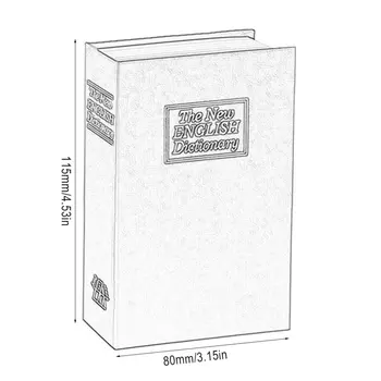 Kreatívne Zmeniť Okno Slovník Kniha Poistenie Box Európsky Kreatívny Simulácia Kniha Trezor, Mini Nádrž LESHP