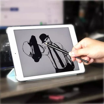 Kreslenie Stylus Pen Combo Univerzálny Kapacitný Dotykový Displej Vlákniny Jemné Tipy Pero Pre Tablet iPad Pre iPhone Pre Samsung Pre Huawei