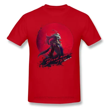 Krvný Mesiac Jhin Bežné Tričko Hot Predaj League Of Legends LOL MOBA Tee Tričko Bavlna O Neck T-shirts