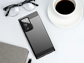 Kryt Kryt v štýle uhlíka na Samsung Galaxy Note 20 ultra, oxid série caseport