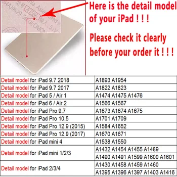 Kryt puzdro Pre iPad Vzduchu 2 prípad 360 Stupňové Otáčanie Smart Case Pre ipad 9.7 prípade A1567 A1566 pre ipad 6. generácie 2018 prípade