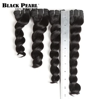 Krátke Brazílsky vlasy väzbe zväzky remy voľné vlasy hlboké 4pcs lacné ľudské vlasy zväzky 8 10 12 14 palcový voľné hlboké zväzky