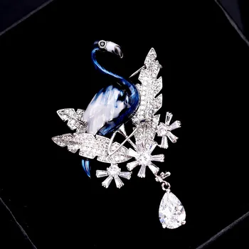 Kráľovná Lotus Nový Luxusný Zviera Moltres Brošňa pre Ženy, Módne Šperky, Svadobné Brošňa a Kolíky Na Darček