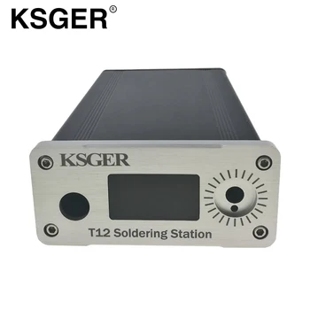 KSGER STM32 OLED T12 Digitálne Elektrické Spájkovacie Stanice Radič Pre Hakko T12 Spájkovačka Tipy