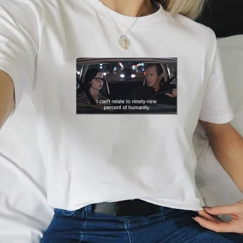 Kuakuayu HJN som sa nemôže Týkať až Deväťdesiat deväť Percent Ľudstva Graphic Tee Bavlna Bežné Zábavnej Televíznej Show Ženy T-shirt
